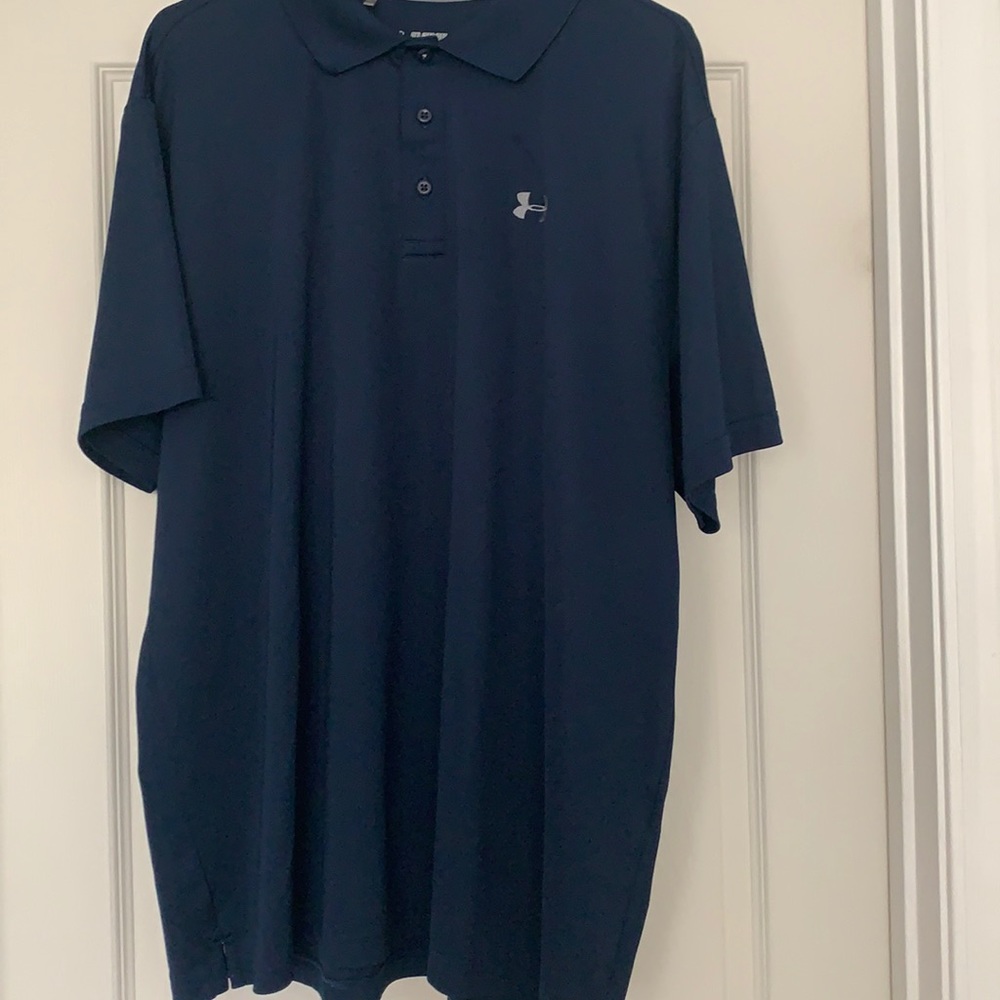 2XL under Armor navy shirt